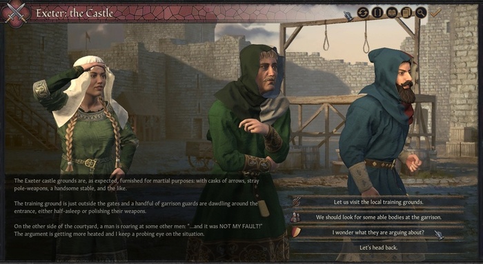 Гуляя по городу, авантюрист наткнулся на инцидент.