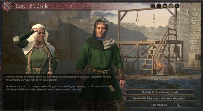 Замок с военными возможностями.