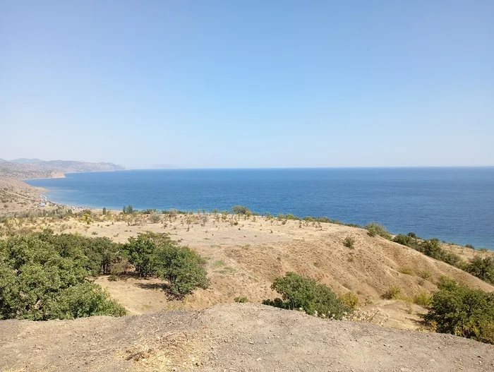 A piece of summer :) - My, Summer, Sea, Crimea, Nature, Landscape, The photo