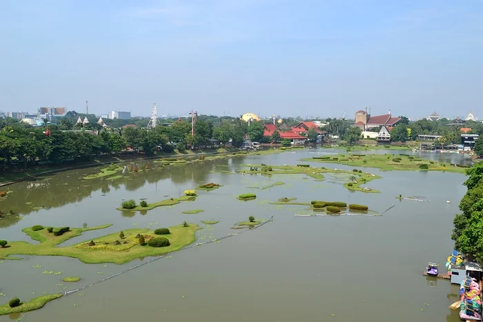 Mini-Indonesia Park. Indonesia, Jakarta - My, Asia, Travels, Town, The photo, Longpost, Indonesia, Capital, Jakarta, Temple, The park, Museum, Entertainment, sights