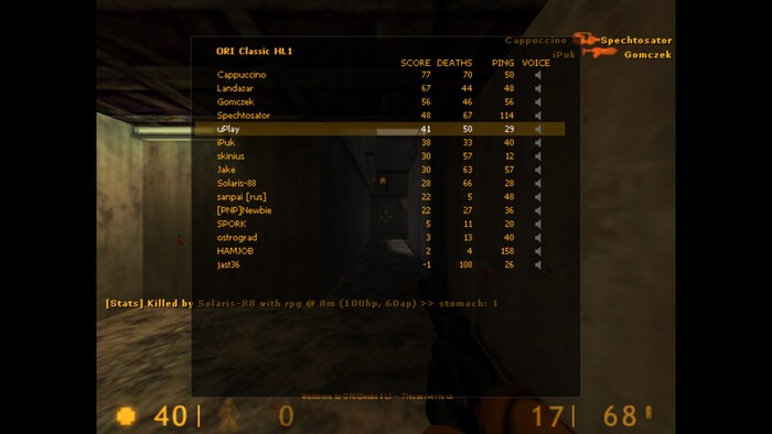 Half-Life   , -, , , , Half-life, Deathmatch, -,   , Valve, Sierra, 2000-,  , Telegram (), YouTube (),  ()
