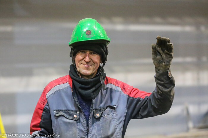 Из серии «Именно они делают Россию великой» - снято мной на «Уральская Сталь»