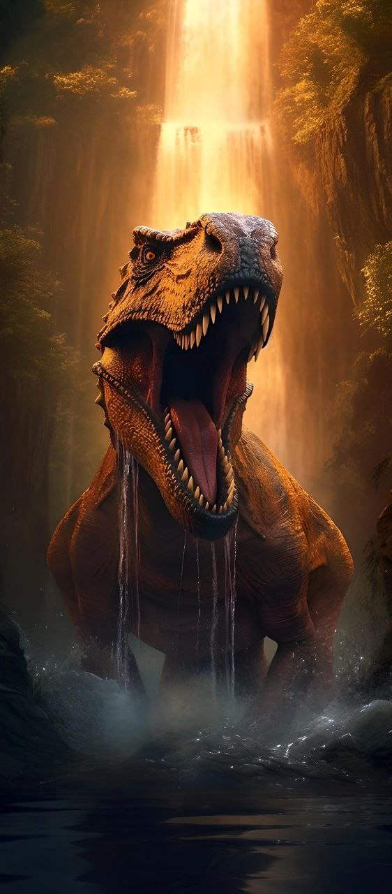 Phone wallpaper - Dinosaurs, beauty, Lizard