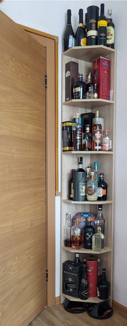 Моя этажерка огненной воды.