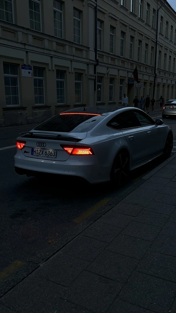 Audi rs7 - Моё, Audi, Машина