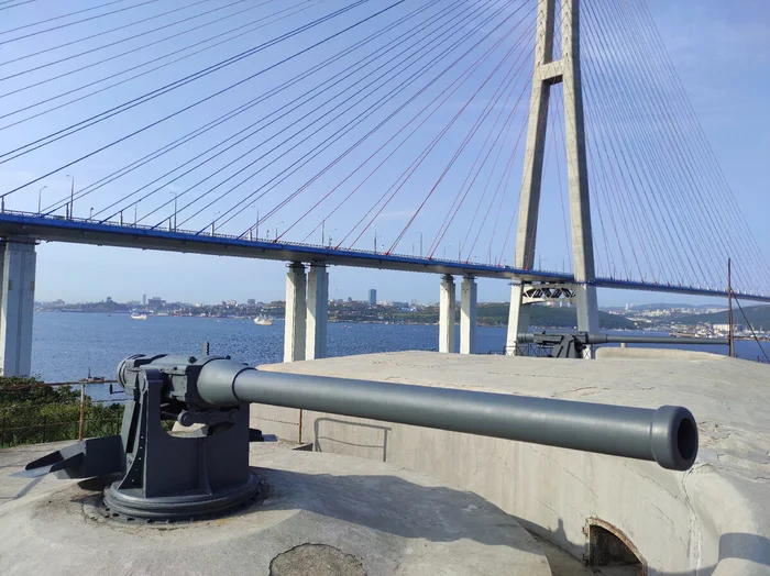 Novosiltsevskaya battery near Vladivostok. Models of 152 mm and 57 mm guns - Battery, Vladivostok, Restoration, Yandex Zen, Yandex Zen (link), Longpost