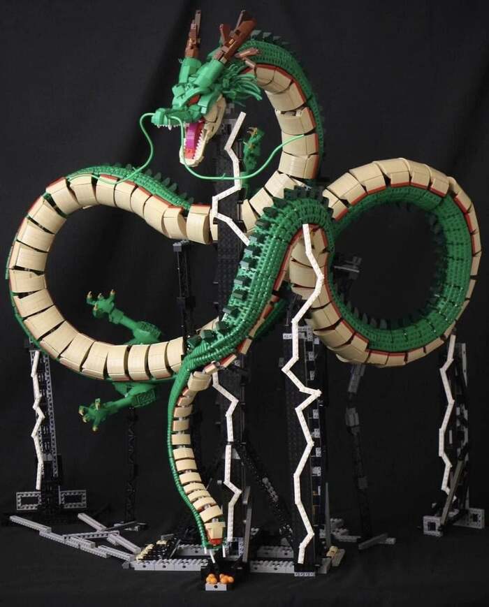 #MOCдня Dera - Shenron от foenetik- - LEGO, Moc, Конструктор, Фэнтези