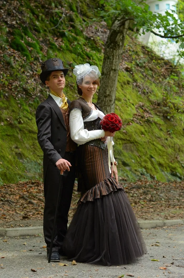 It was and became - My, It Was-It Was, A wave of posts, Family, Wedding, Steampunk, Longpost, The photo