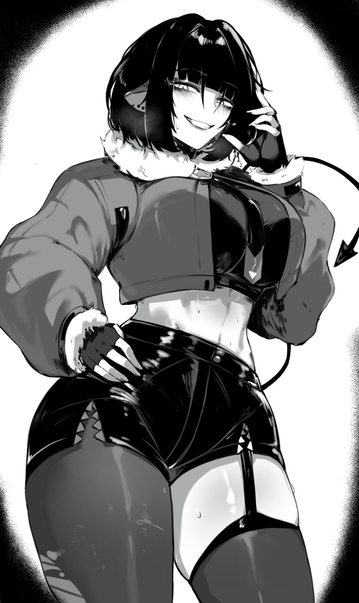 Jane Doe Zenless Zone Zero, Jane Doe (zzz), , , , Anime Art, , Zovokia (Masoq), Animal Ears