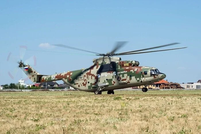 First flight of the modernized Mi-26T2V - Aviation history, Aviation, Helicopter, Russian helicopters, Helicopter pilots, Military aviation, Mi-26, The first flight, Flight, Military equipment, Vks, Air force, Army, Video, Youtube, Telegram (link), Longpost