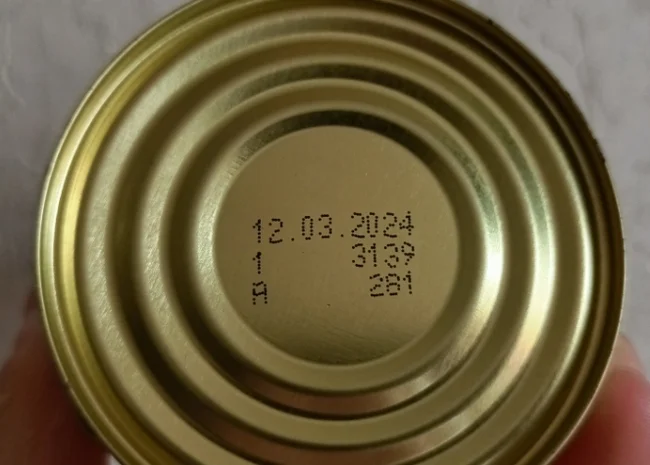 I'm a little confused by the expiration date of this canned food... - My, Canned food, Porridge, Longpost