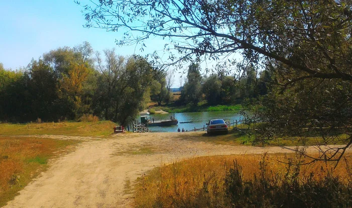 At the crossing - The photo, Nature, Summer, Landscape, Crossing