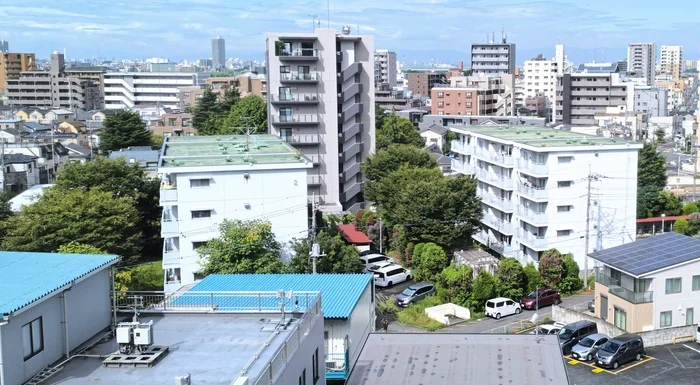 Khrushchev buildings in Tokyo - My, Japan, House, Travels, Building, Town, Drive, Architecture, The photo