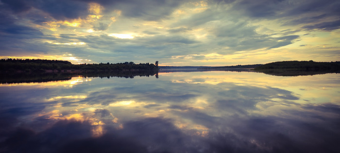 Закат вчерашний