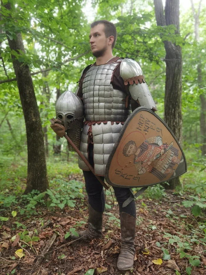 Armor for Rus' - My, Role-playing games, Cosplay, Middle Ages, Knights, Rus, Reconstruction, Historical reconstruction, Longpost