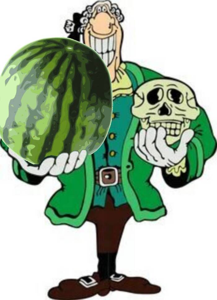 Когда объелся арбузами