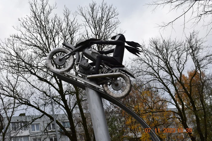 Motorcyclist - My, VKontakte (link), Kaliningrad region, Town, Moto, Transport, Race, Extreme, City walk