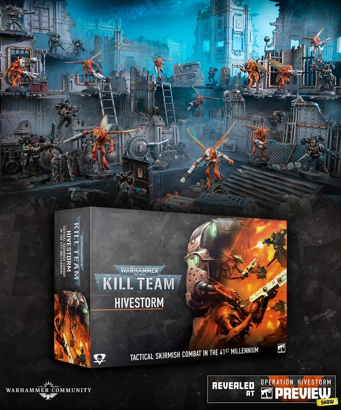 Warhammer: Operation Hive Storm - My, Board games, Warhammer, Kill Team, Warhammer 40k, Wh miniatures, Longpost