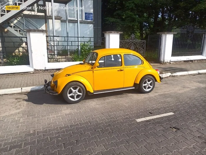 Volkswagen Kafer - My, Kaliningrad, Kaliningrad region, Street photography, City walk, The photo, Auto, Technics, Volkswagen