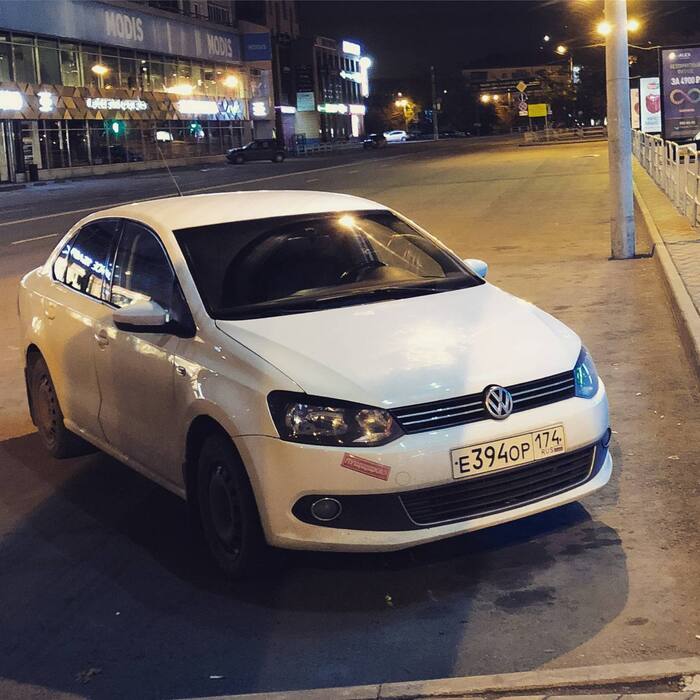 Polo Sedan, первая машина