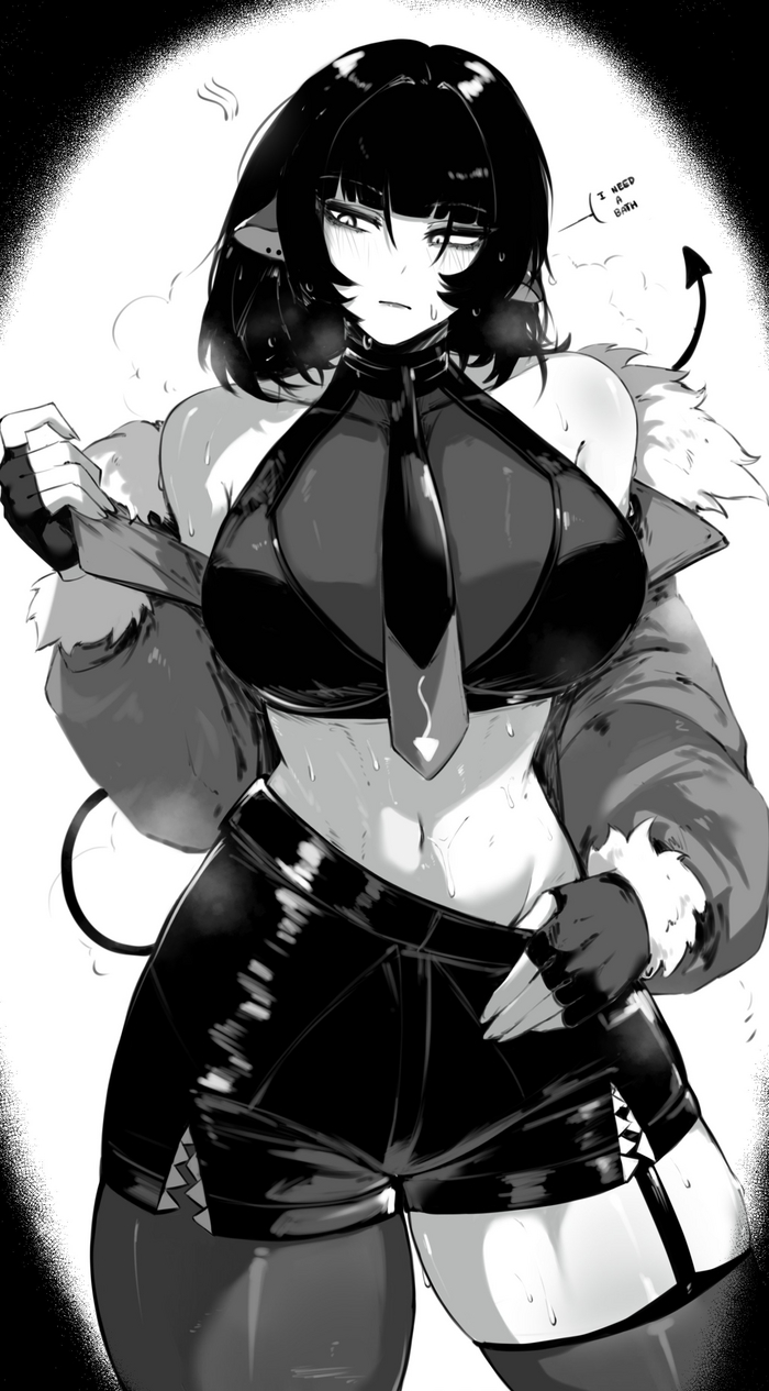   Jane Doe Zenless Zone Zero, Jane Doe (zzz), , , , Anime Art, , Zovokia (Masoq), Animal Ears,   