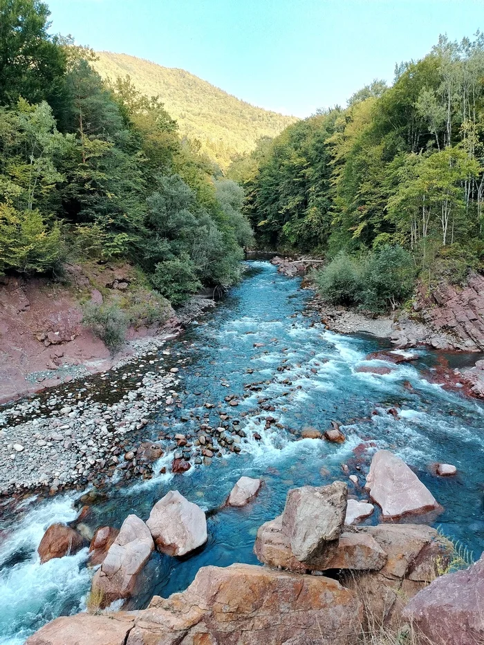 Do you want beauty? - My, Mobile photography, The photo, The nature of Russia, Belaya River, Caucasus mountains, Republic of Adygea, Guzeripl, Caucasian Reserve, Beautiful view