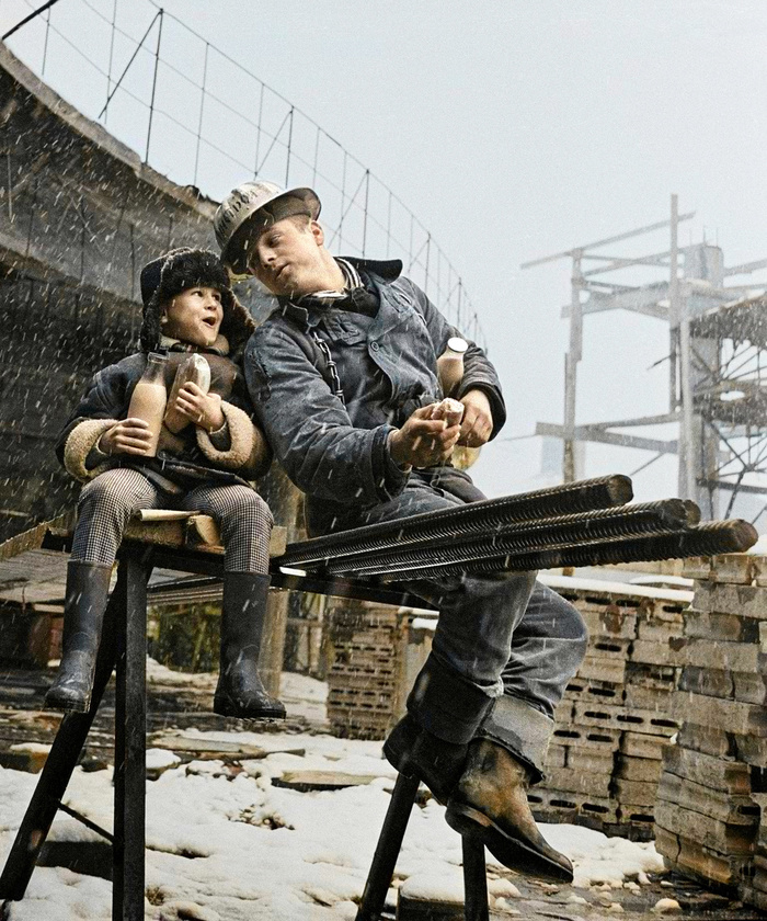 Подборка простых и потрясающих фотографий эпохи СССР. 20 раскрашенных фотографий, Часть VI Старое фото, Фотография, СССР, Колоризация, Сделано в СССР, Детство в СССР, 70-е, 60-е, 80-е, Историческое фото, Длиннопост