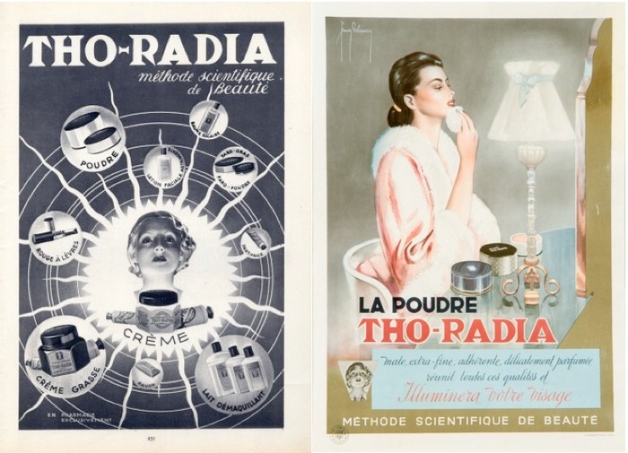 Тут же принялись рекламировать урановые крема, пудру и лак для ногтей. Омолаживающие