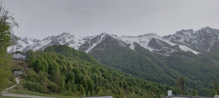 Mountains, it will always be a part of my soul - My, The photo, Mobile photography, The mountains, Krasnaya Polyana, Sochi, Краснодарский Край