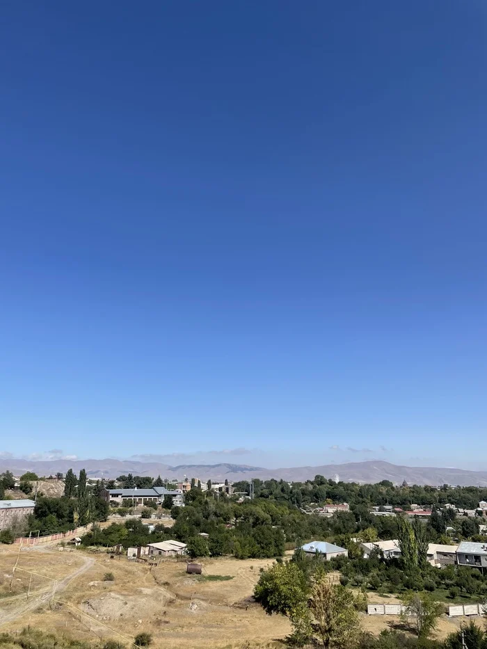 Calming photo of Gyumri, Armenia - My, Nature, Gyumri, Armenia, Sky, Appeasement, The photo