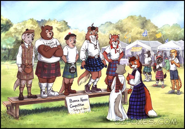 Bonnie Knees Contest - Furry, Anthro, Furry fox, Furry dog, Furry Bear, Furry Otter, Competition