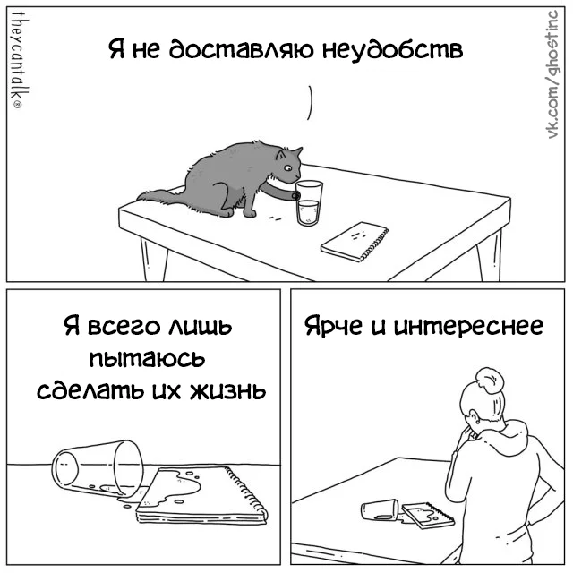 Cats - Comics, Translated by myself, Theycantalk, cat