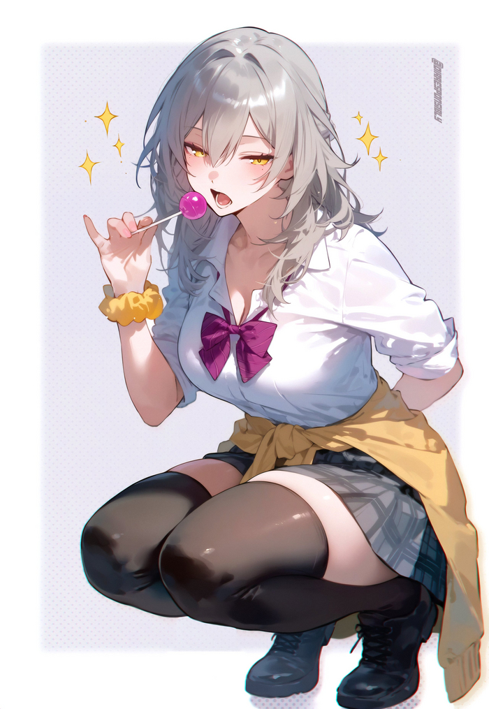 Stelle Honkai: Star Rail, Stelle (Honkai: Star Rail), , , , Anime Art, ,  , Dirresponsibly