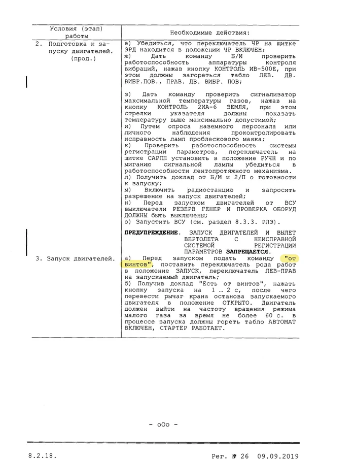 Community name reference - Aviation, Helicopter, Mi-8, Instruction Manual, From the propellers!, Explanation, Tediousness, Starting the engine