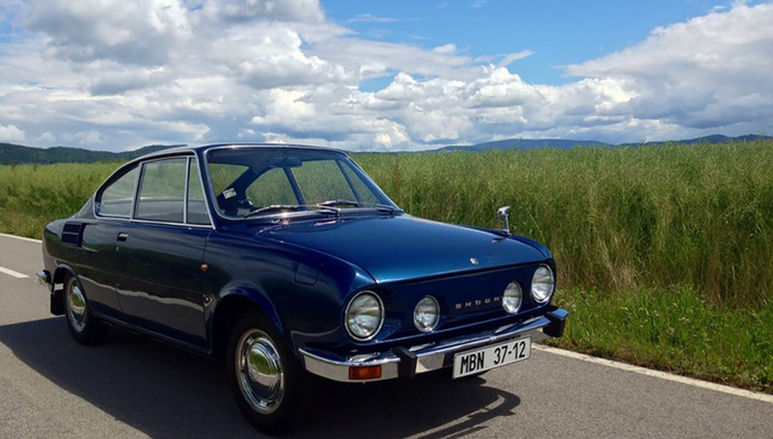 Skoda 110R Coupe, вернувшаяся из Москвы на родину