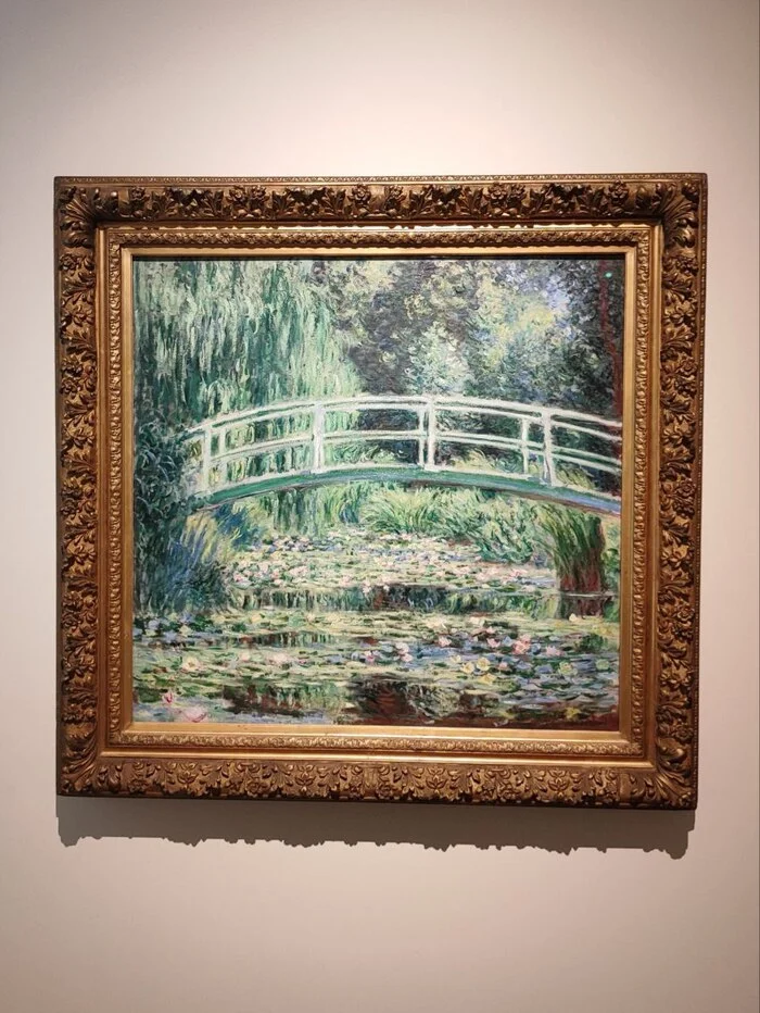 Artist Claude Monet, Museum. A. S. Pushkin, Moscow - My, Art, Oil painting, Canvas, beauty, Author's painting, Claude Monet, Impressionism, Nature, Pushkin Museum of Fine Arts, Gallery, Painting, Longpost