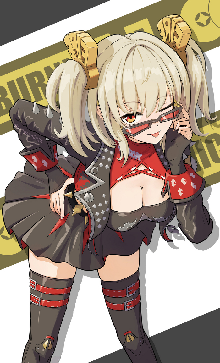 Burnice Zenless Zone Zero, , , , , Anime Art, Burnice White (zzz), 