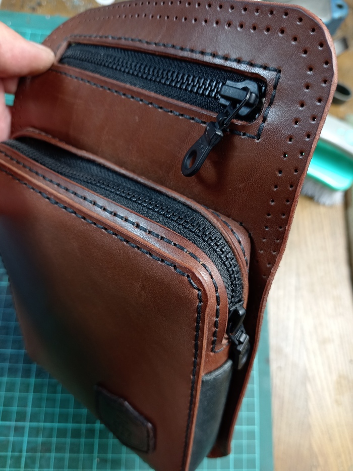 Передняя стенка готова