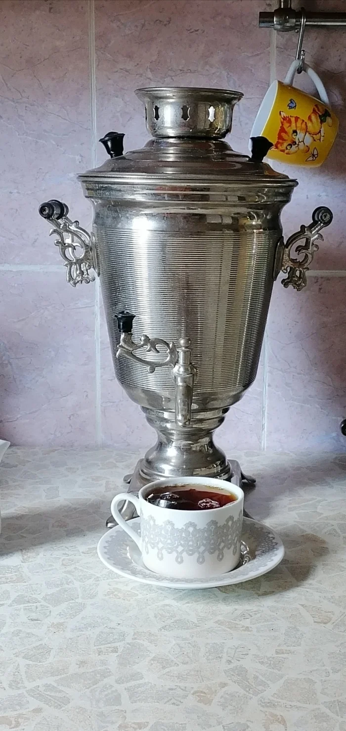 Good morning! - My, Morning, Samovar, Tea, The photo