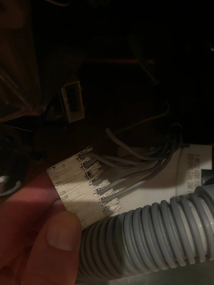 Need advice on washing machine repair - My, Question, Ask Peekaboo, Repair of washing machines, Plug, Terminal, Need advice, Consultation, Longpost