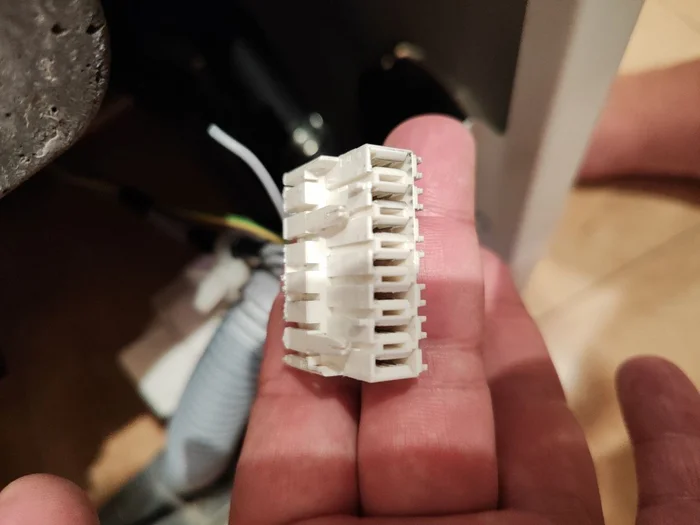 Need advice on washing machine repair - My, Question, Ask Peekaboo, Repair of washing machines, Plug, Terminal, Need advice, Consultation, Longpost