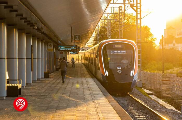 The 9th Oriole 4.0 launched at MCD-3 - My, Transport, Public transport, Moscow, WDC, Oriole, Railway, Good news