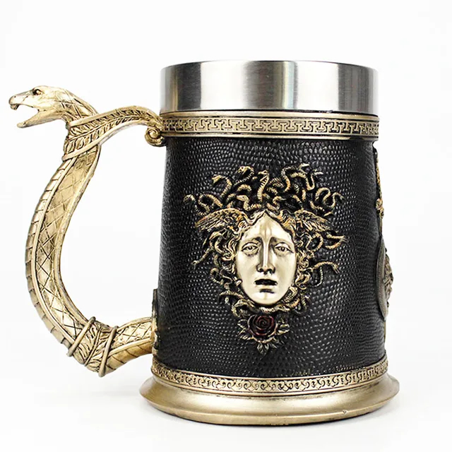 Top 25 Unusual Antique Style Mugs - AliExpress, Products, Chinese goods, Souvenirs, Decor, Tableware, Кружки, Goblets, A cup, Mug with decor, Beer mug, Old man, Old, Retro, Vintage, Middle Ages, Antiquity, Replica, Copy, Cup, Video, Longpost