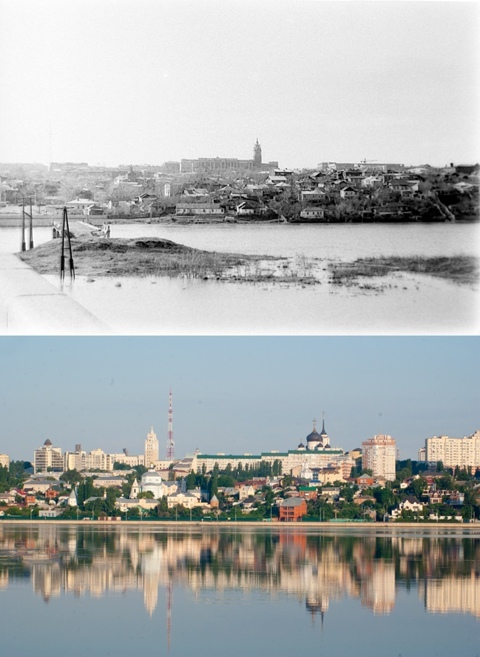 Was/Became - Voronezh - Town, Cities of Russia, It Was-It Was, Voronezh, The photo, Longpost