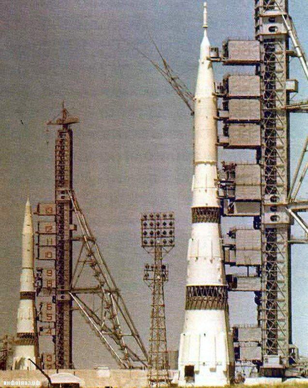 H1, Soviet super-heavy rocket at launch - the USSR, Soviet Lunar Program, Space, Cosmonautics