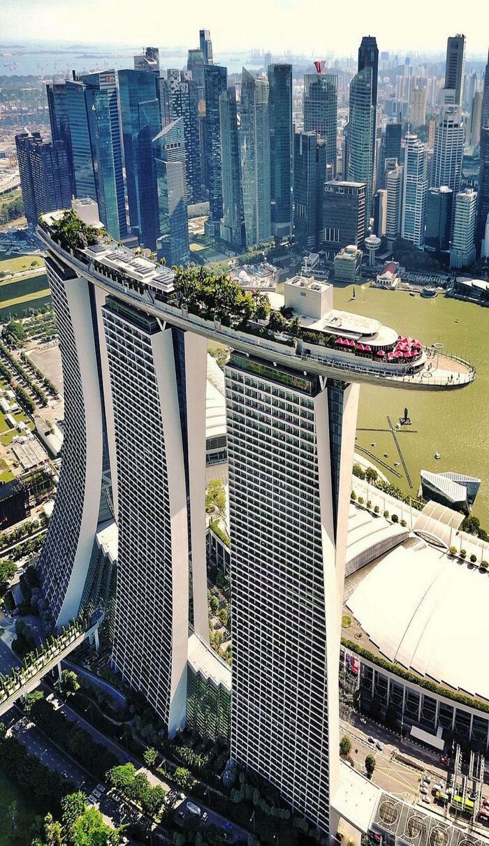 Marina Bay Sands - Отель, Казино, Фотография, Сингапур