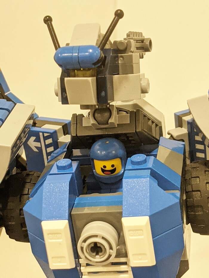 #MOCдня Benny's Titan Mech от haters_gotta_hate - LEGO, Конструктор, Moc, Робот, Длиннопост