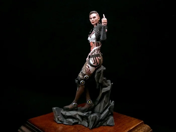 Jack (Mass Effect) - My, Mass effect, Figurines, Hobby, Longpost