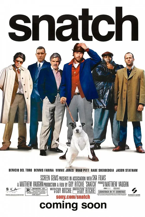 On August 23, 2000, the premiere of Guy Ritchie's film Snatch took place. - Big jackpot, Guy Ritchie, Brad Pitt, Gangster movies, Crime, Comedy, Video, Youtube, Mat, Longpost