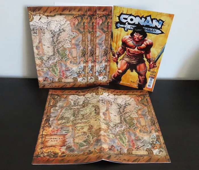 Cool Maps for the Conan the Barbarian Universe and Hyboria by Artist Francesca Baerald - Art, Artist, Fantasy, Old school, Conan the Barbarian, Cards